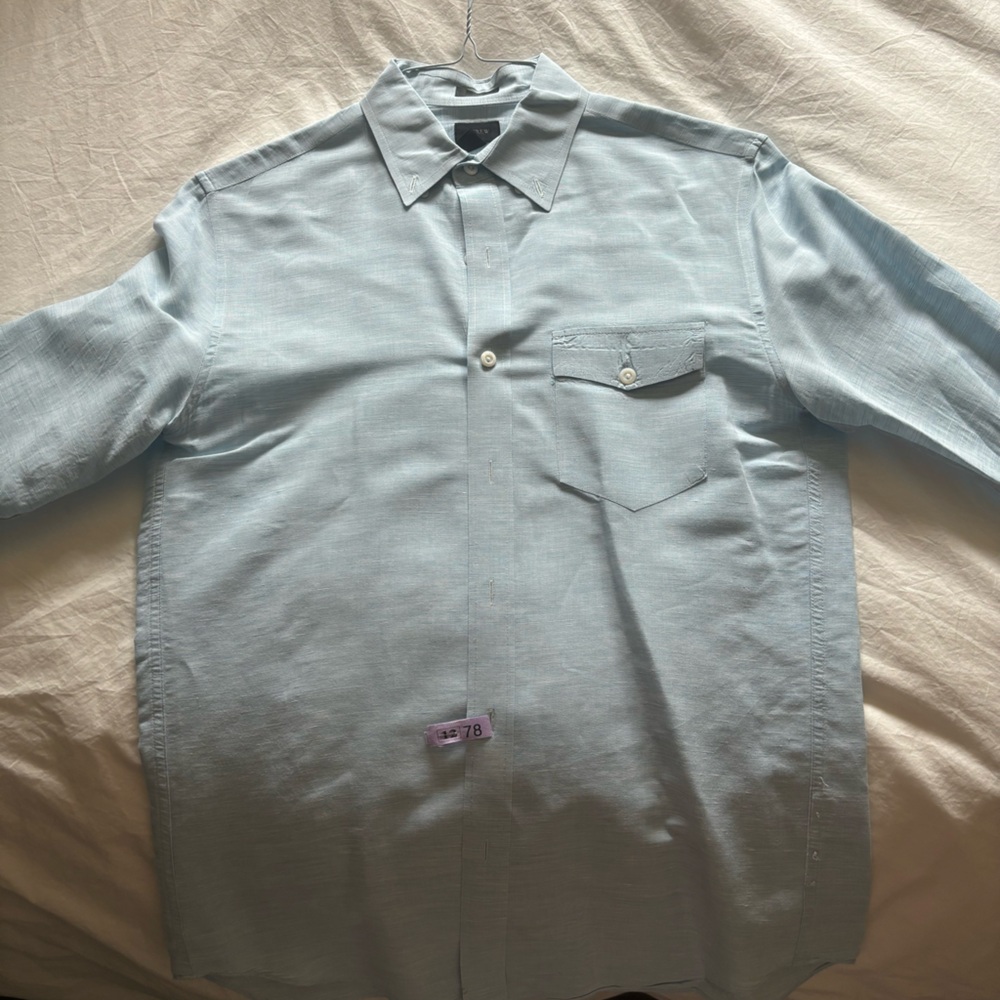J. Crew Men’s Medium Button Down Light Blue